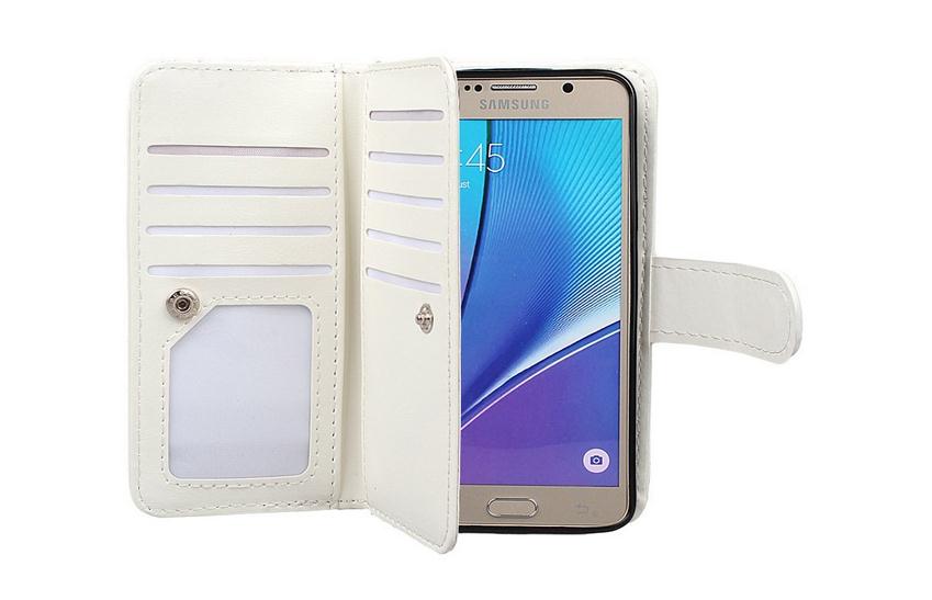 Note 5 case double wallet full cash leather detachable case Note 5 case double wallet full cash leather detachable case