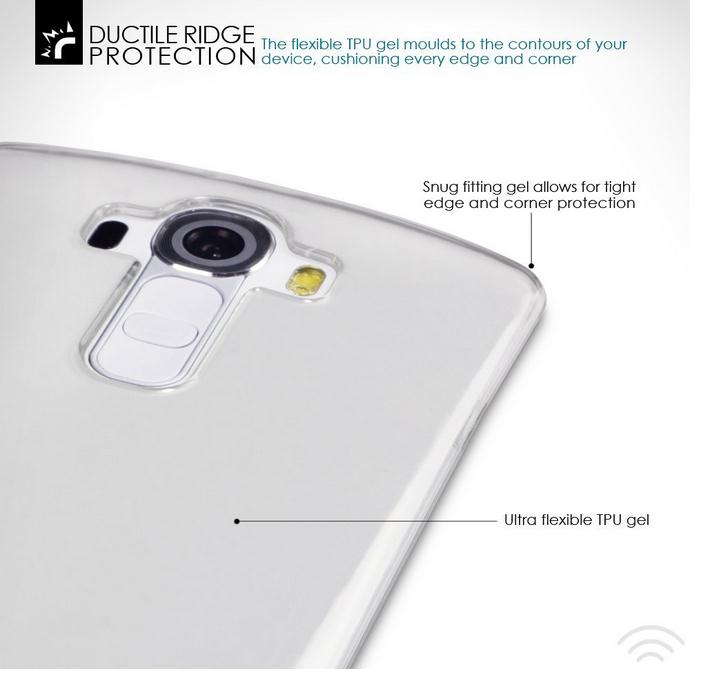 LG G4 Case Clear Gel Soft TPU Ultra Thin case