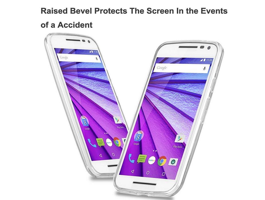 Motorola G3 Case MOTO G 3 LTE Clear Gel Soft TPU Ultra Thin case