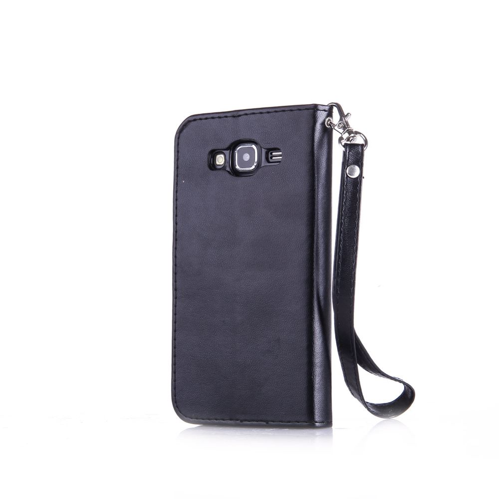 Galaxy J5 case ID leather full cash wallet case printed