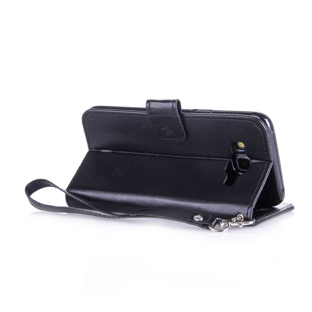 Galaxy J5 case ID leather full cash wallet case printed