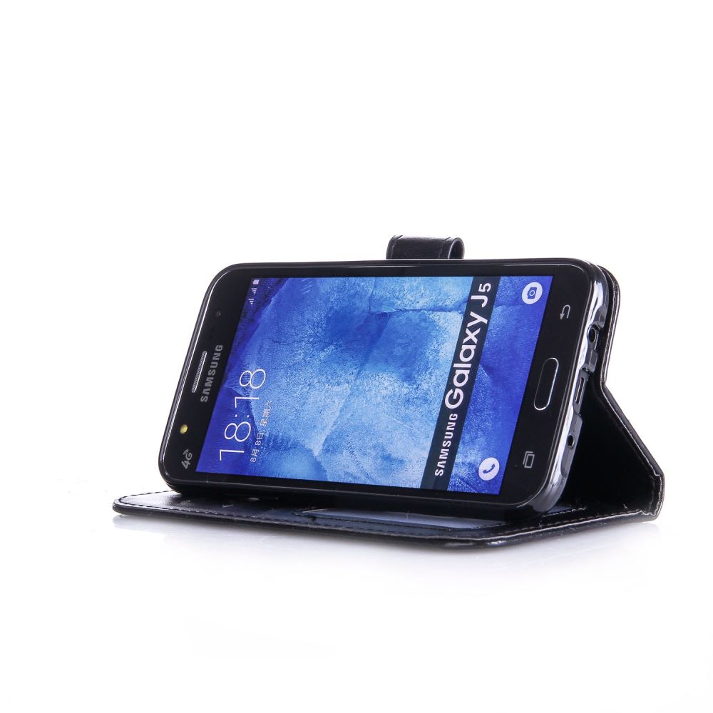 Galaxy J5 case ID leather full cash wallet case printed