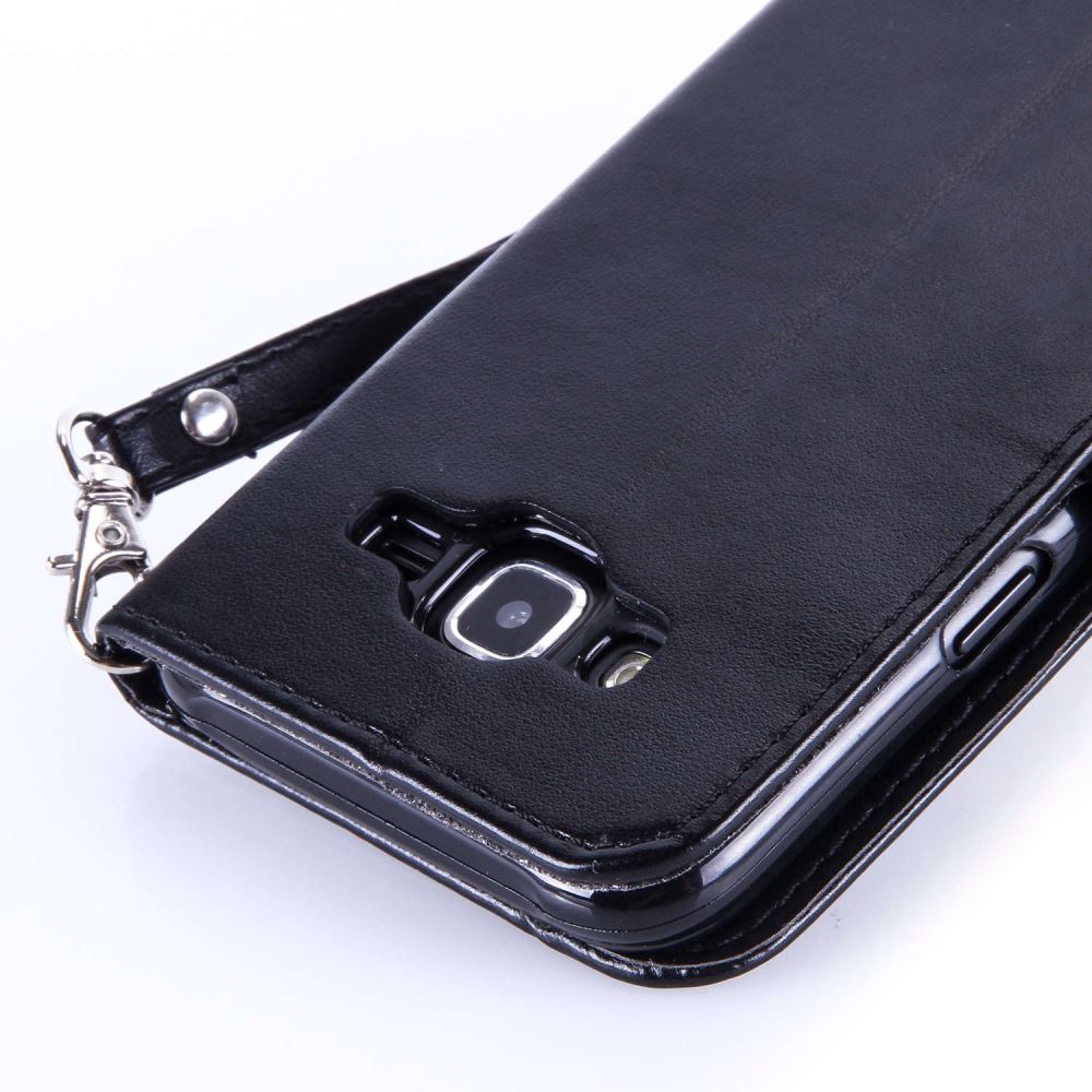 Galaxy J5 case ID leather full cash wallet case printed