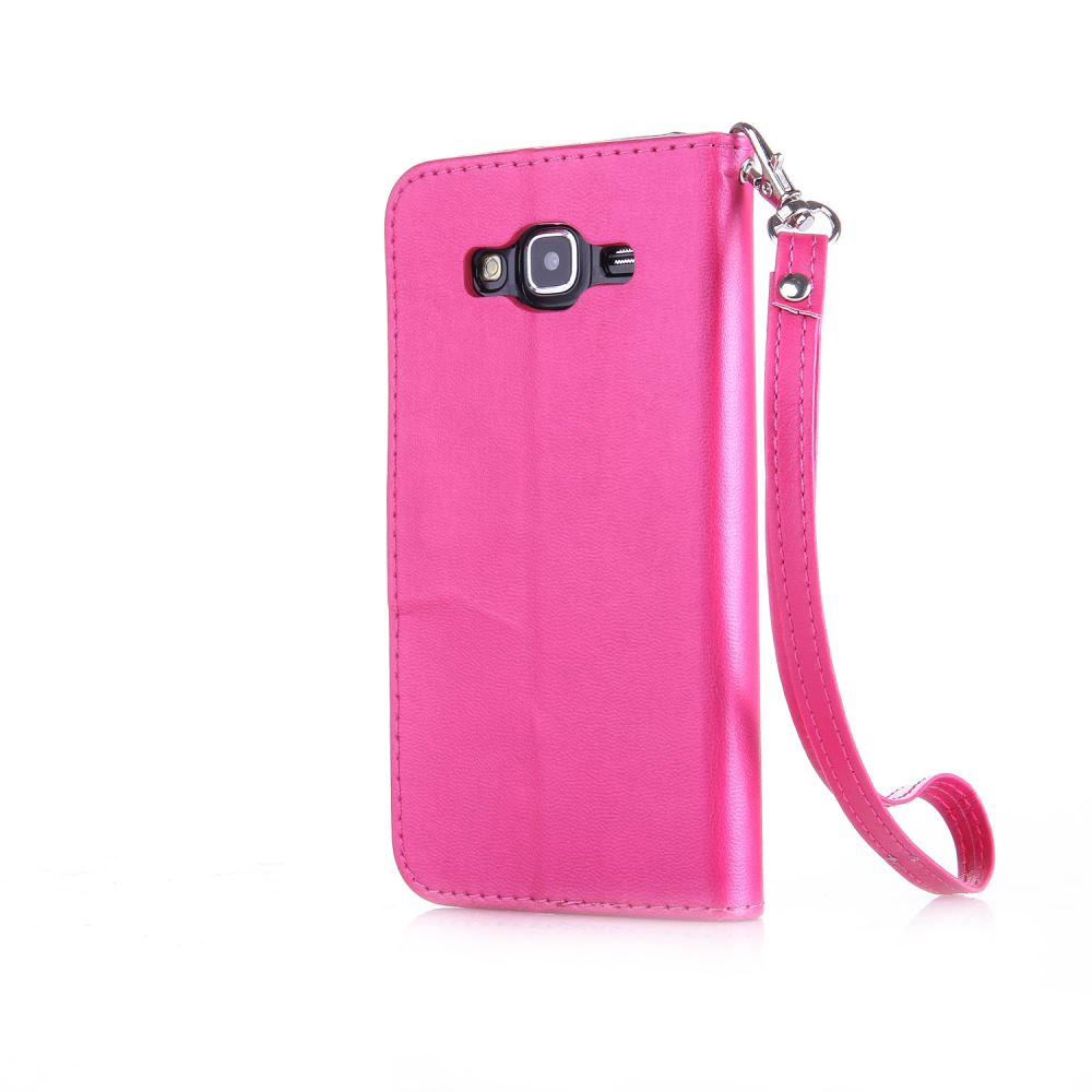 Galaxy J5 case ID leather full cash wallet case printed