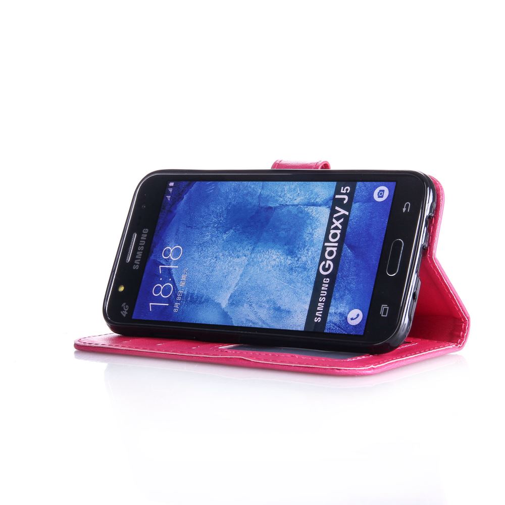 Galaxy J5 case ID leather full cash wallet case printed