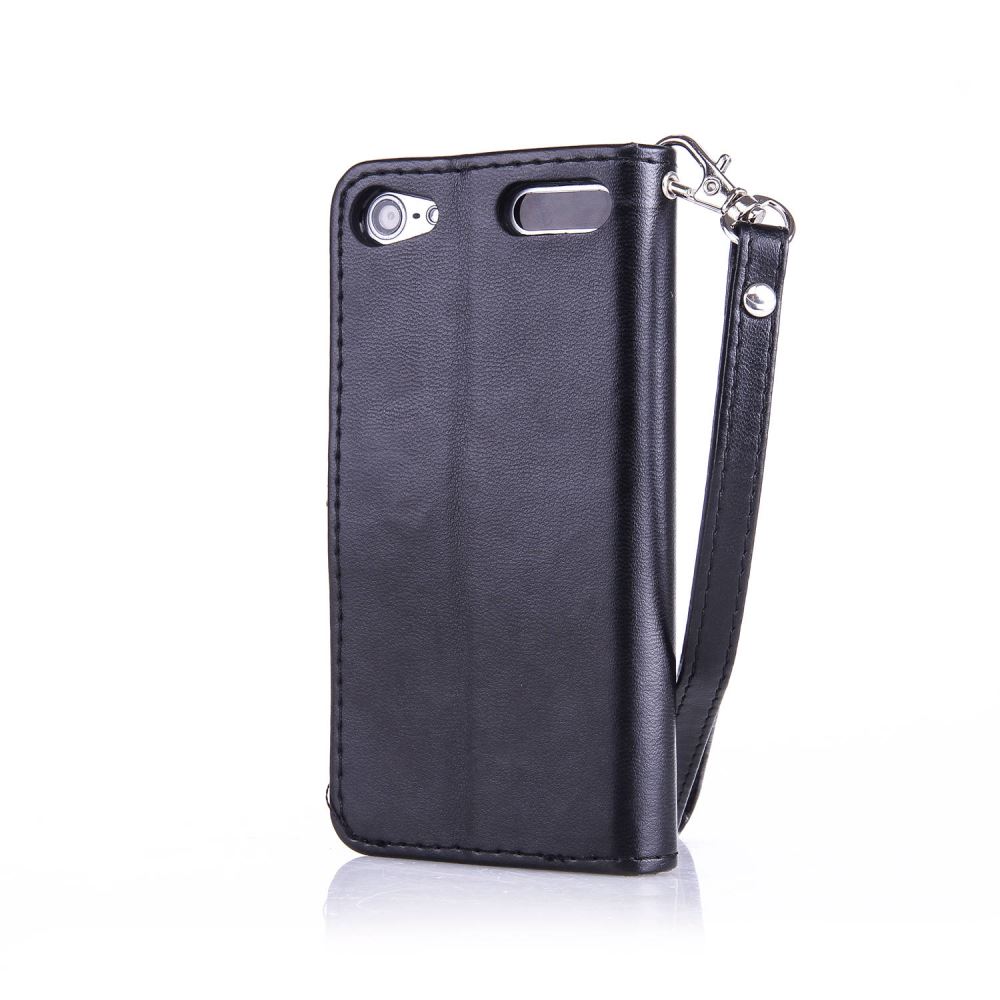 iPod Touch 6 leather full cash ID wallet case printed iPod Touch 6 leather full cash ID wallet case printed
