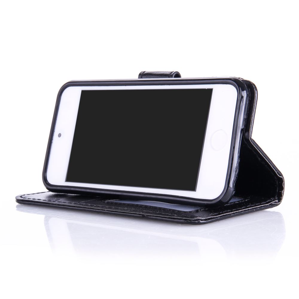 iPod Touch 6 leather full cash ID wallet case printed iPod Touch 6 leather full cash ID wallet case printed