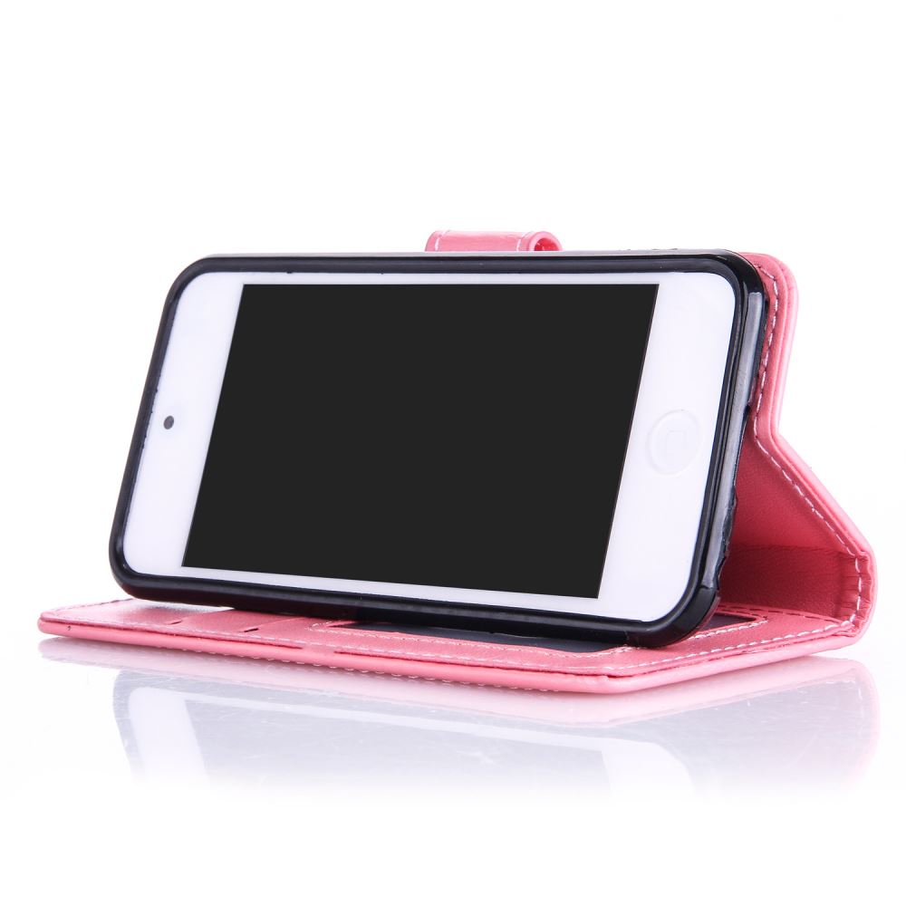 iPod Touch 6 leather full cash ID wallet case printed iPod Touch 6 leather full cash ID wallet case printed