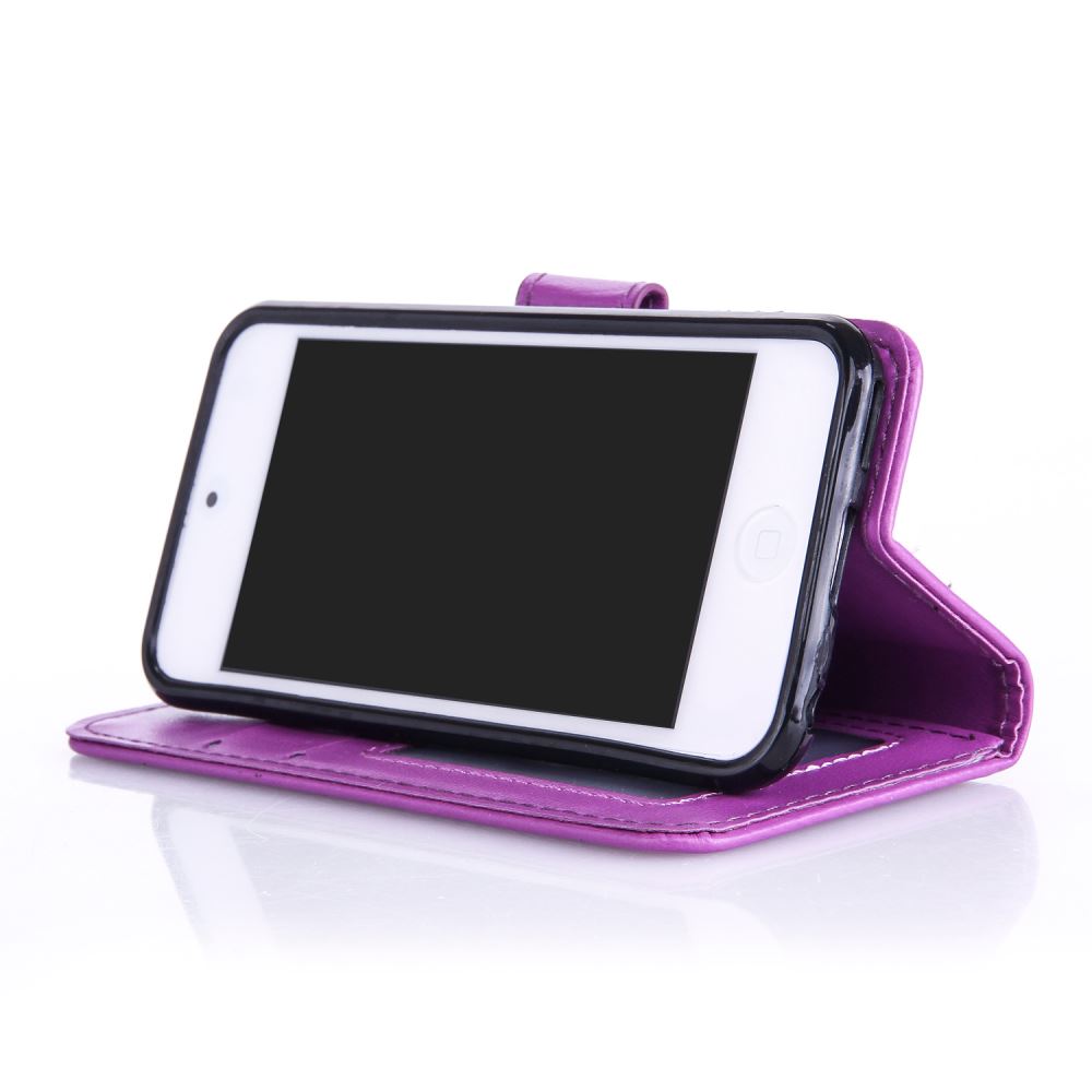 iPod Touch 6 leather full cash ID wallet case printed iPod Touch 6 leather full cash ID wallet case printed