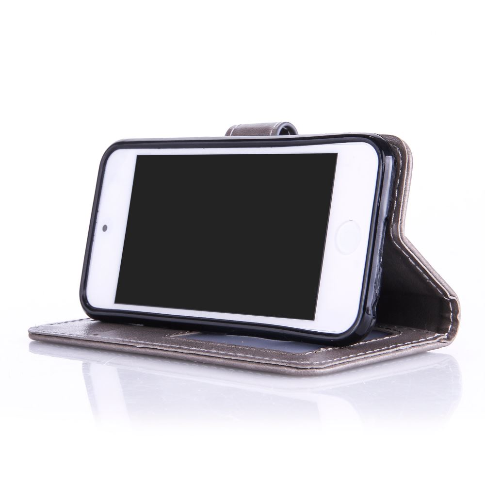 iPod Touch 6 leather full cash ID wallet case printed iPod Touch 6 leather full cash ID wallet case printed