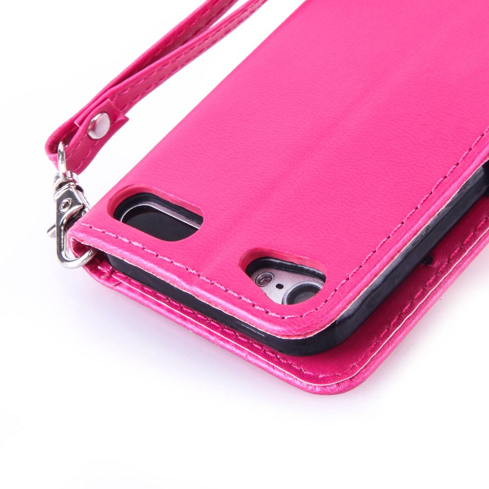 iPod Touch 6 leather full cash ID wallet case printed iPod Touch 6 leather full cash ID wallet case printed