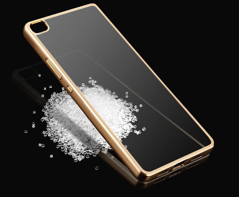 Huawei P8 case Glaring Slim Soft TPU Gel Plating Bumper cover case