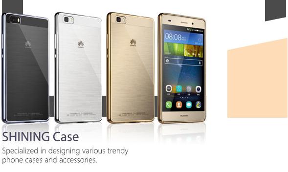 Huawei P8 case Glaring Slim Soft TPU Gel Plating Bumper cover case