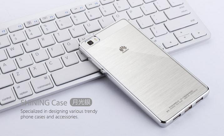 Huawei P8 case Glaring Slim Soft TPU Gel Plating Bumper cover case