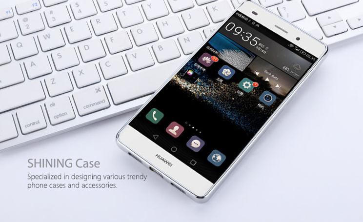 Huawei P8 case Glaring Slim Soft TPU Gel Plating Bumper cover case