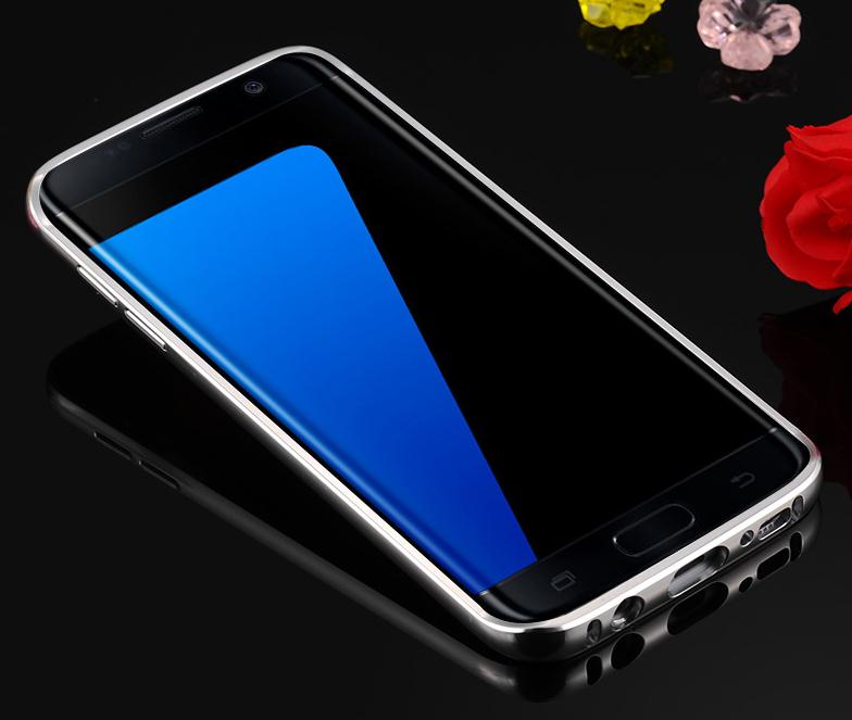 Galaxy S7 Edge Slim Metal bumper with mirror back cover case Galaxy S7 Edge Slim Metal bumper with mirror back cover case