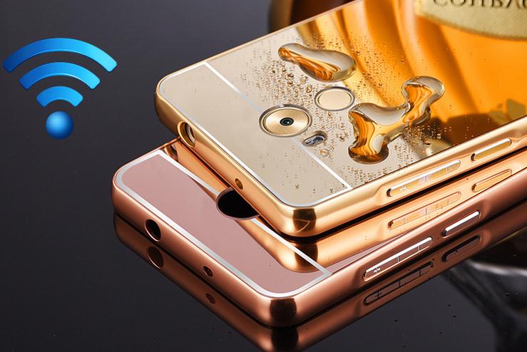 HUAWEI MATE 8 case Slim Metal bumper with mirror back cover case HUAWEI MATE 8 case Slim Metal bumper with mirror back cover case
