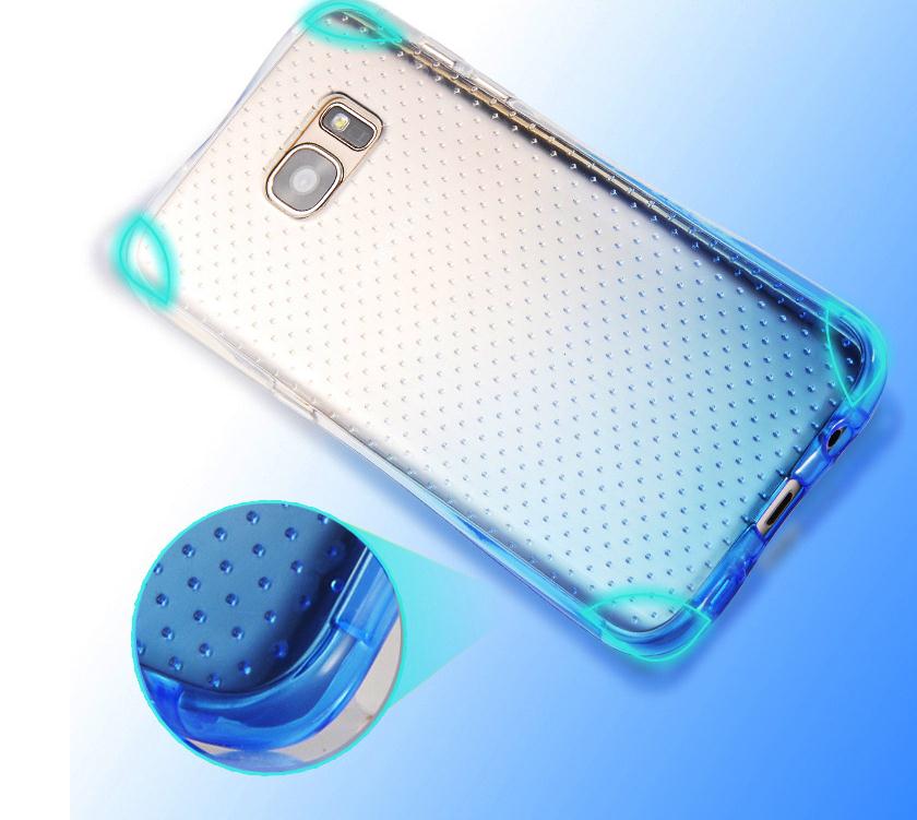 Galaxy NOTE 5 case TPU Soft Gel Changing Color Slim Shockproof Case