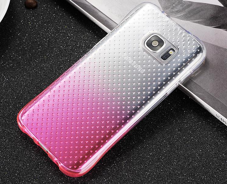 Galaxy NOTE 5 case TPU Soft Gel Changing Color Slim Shockproof Case