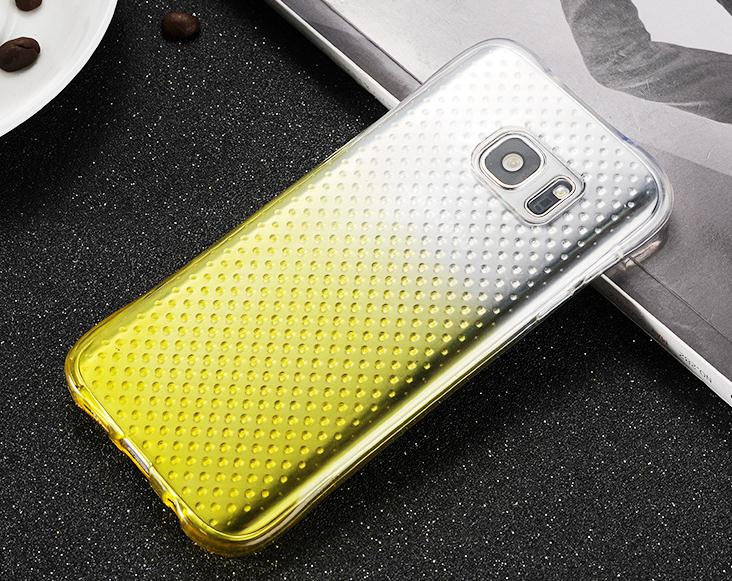 Galaxy NOTE 5 case TPU Soft Gel Changing Color Slim Shockproof Case
