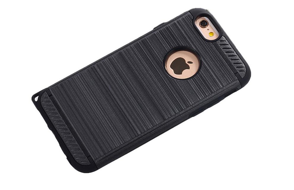 iPhone 6 6s case brushed metal heavy duty shockproof slim case iPhone 6 6s case brushed metal heavy duty shockproof slim case