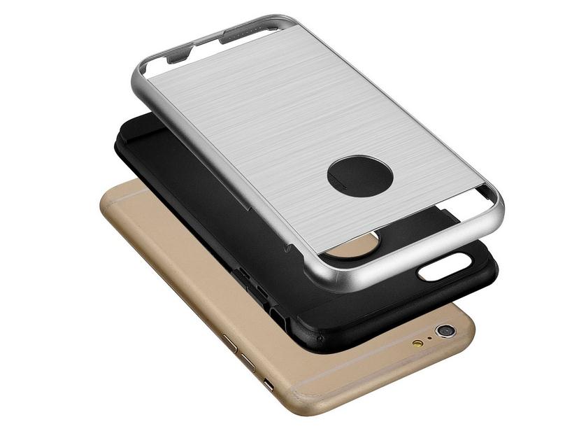 iPhone 7 Case impact proof armor hybrid brushed metal case iPhone 7 Case impact proof armor hybrid brushed metal case