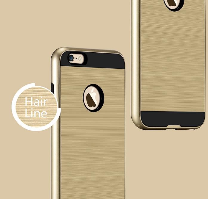iPhone 7 Case impact proof armor hybrid brushed metal case iPhone 7 Case impact proof armor hybrid brushed metal case
