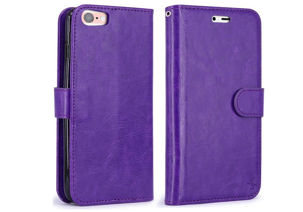 iPhone 7 Case vintage fine leather ID wallet case iPhone 7 Case vintage fine leather ID wallet case