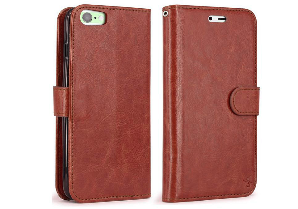 iPhone 7 Case vintage fine leather ID wallet case iPhone 7 Case vintage fine leather ID wallet case
