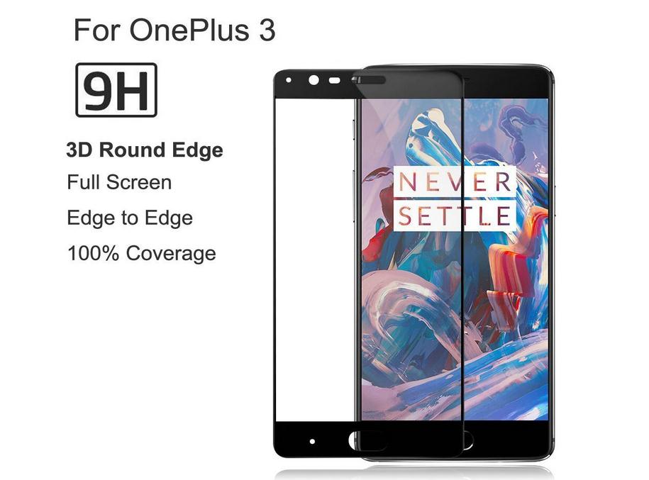 OnePlus 3 Tempered Glass FULL  Screen Protector