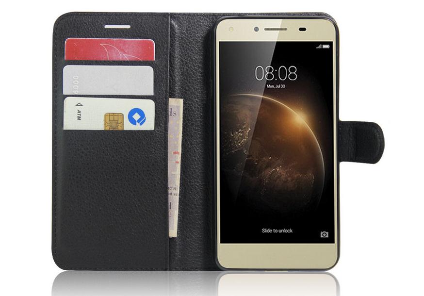 Huawei Y6 Elite case  Y5 II wallet leather case cover