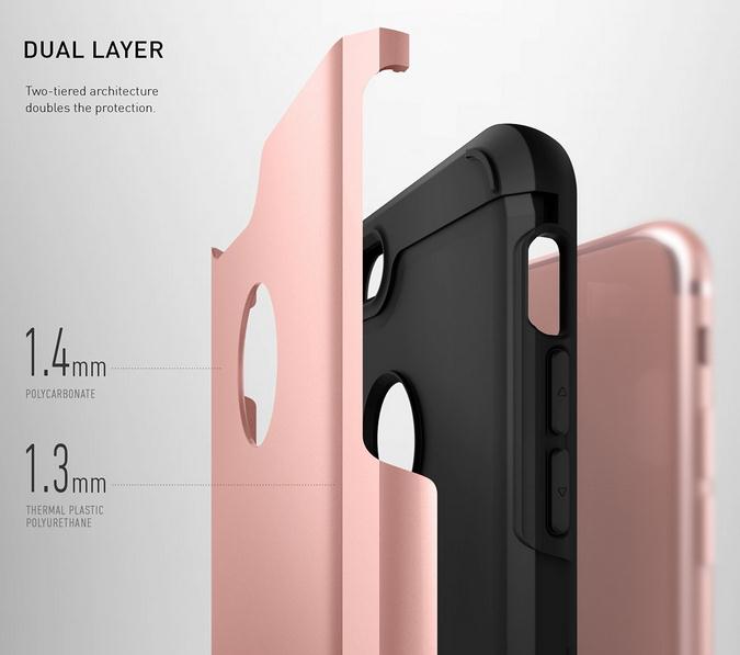 iPhone 7 Plus case Slim Armor Heavy Duty Defender Sheild Case