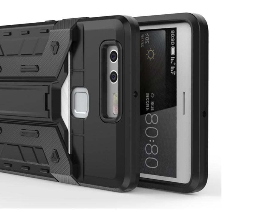 Huawei P9 Case Card Holder Hybrid Heavy Duty Kickstand Case Huawei P9 Case Card Holder Hybrid Heavy Duty Kickstand Case