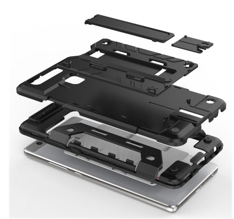 Huawei P9 Case Card Holder Hybrid Heavy Duty Kickstand Case Huawei P9 Case Card Holder Hybrid Heavy Duty Kickstand Case
