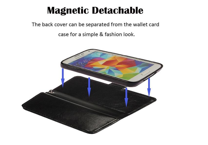 S6 edge case double wallet leather detachable S6 edge case double wallet leather detachable