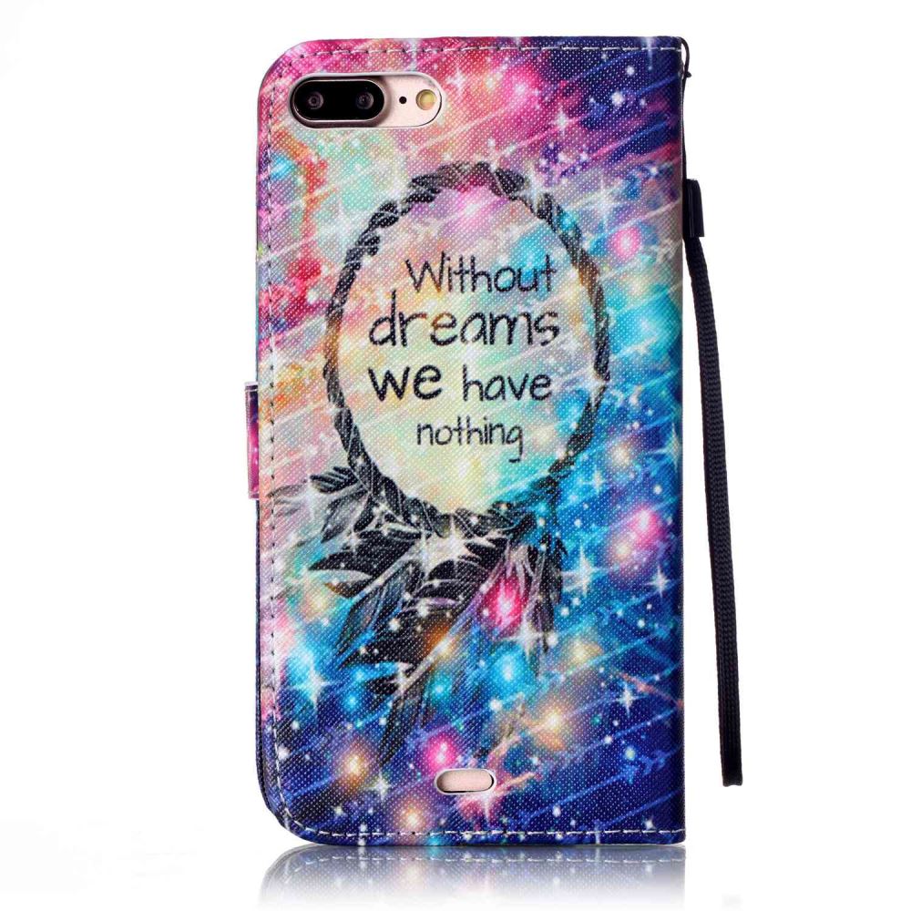 iPhone 7 Plus case wallet leather card holder cover case printed leather iPhone 7 Plus case wallet leather card holder cover case printed leather