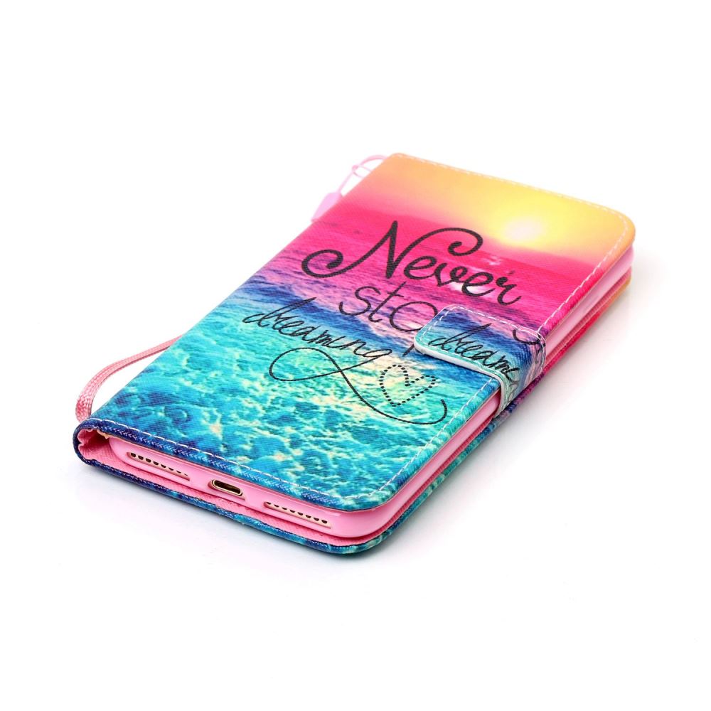 iPhone 7 Plus case wallet leather card holder cover case printed leather iPhone 7 Plus case wallet leather card holder cover case printed leather