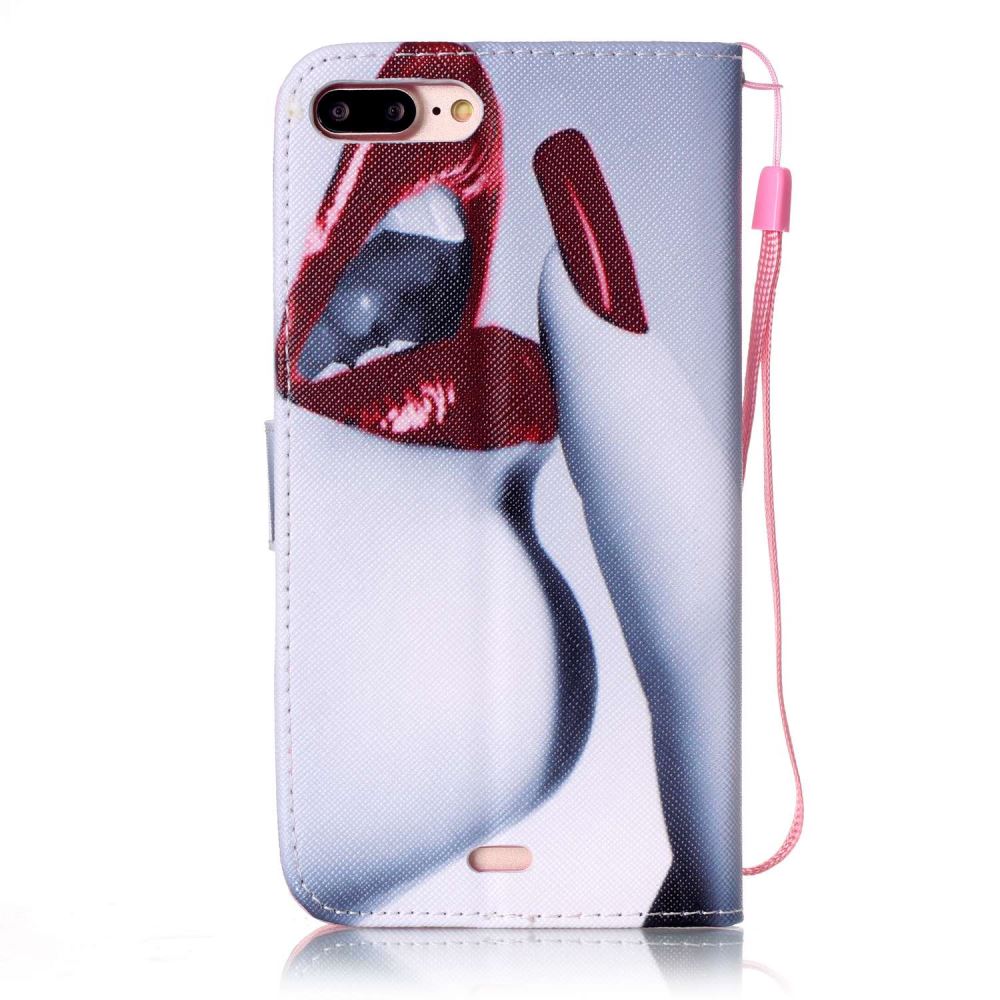iPhone 7 Plus case wallet leather card holder cover case printed leather iPhone 7 Plus case wallet leather card holder cover case printed leather
