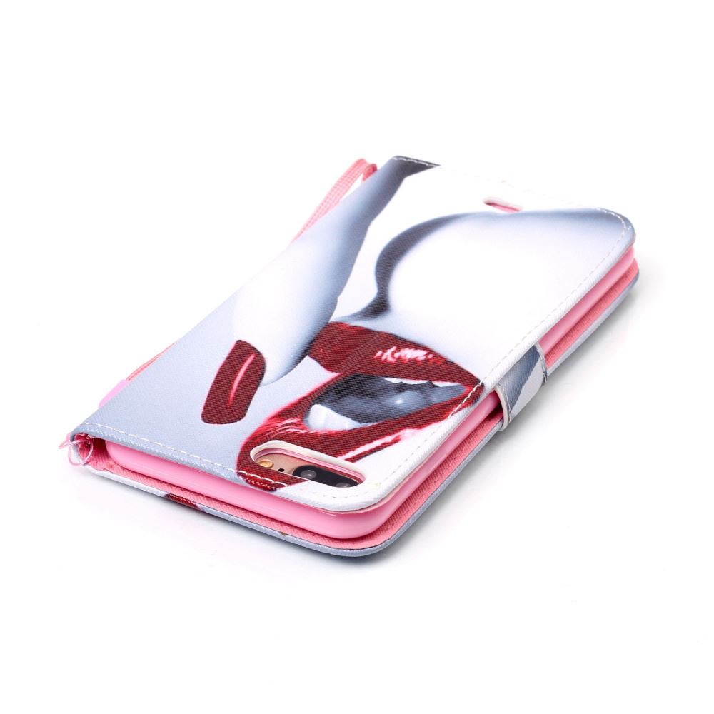 iPhone 7 Plus case wallet leather card holder cover case printed leather iPhone 7 Plus case wallet leather card holder cover case printed leather