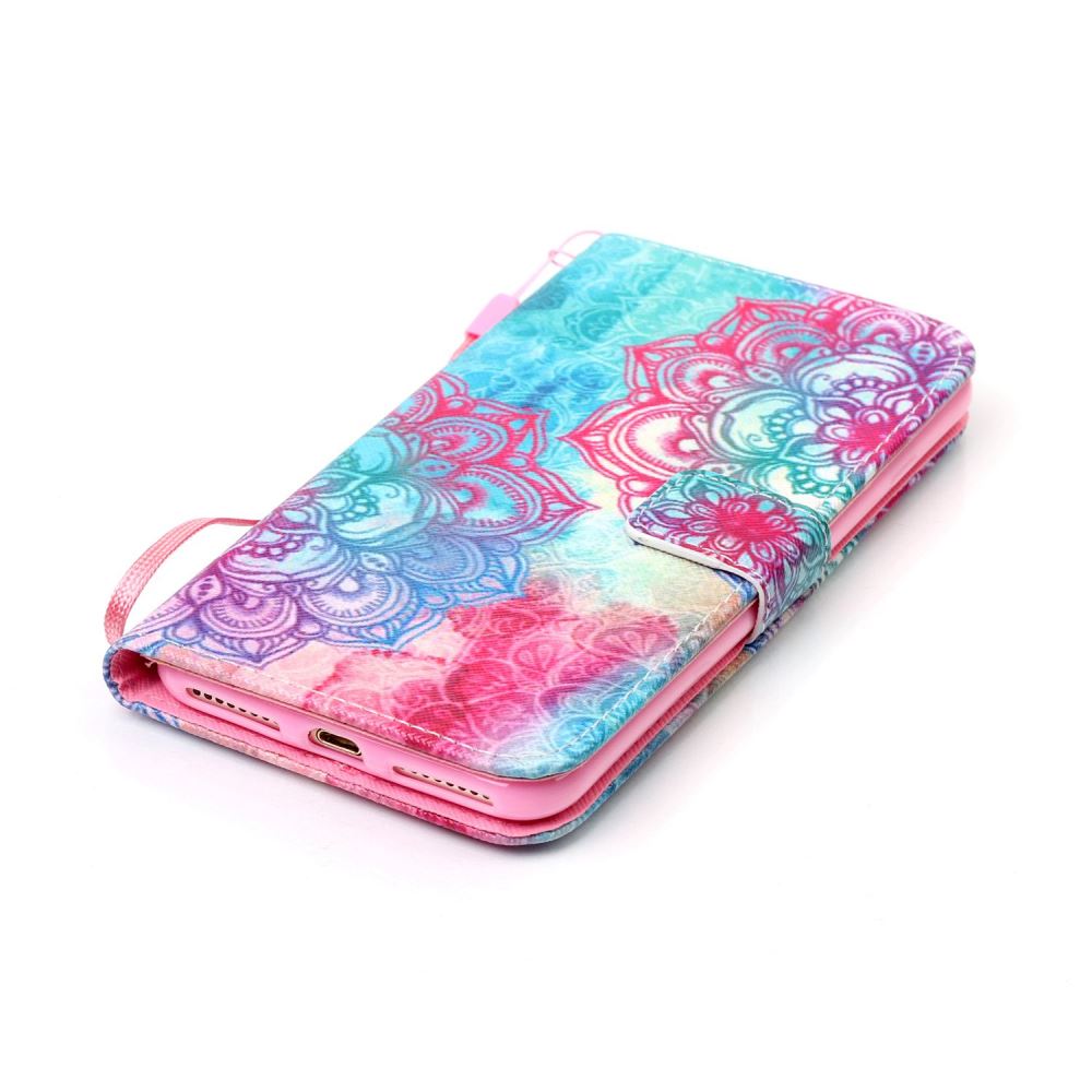 iPhone 7 Plus case wallet leather card holder cover case printed leather iPhone 7 Plus case wallet leather card holder cover case printed leather