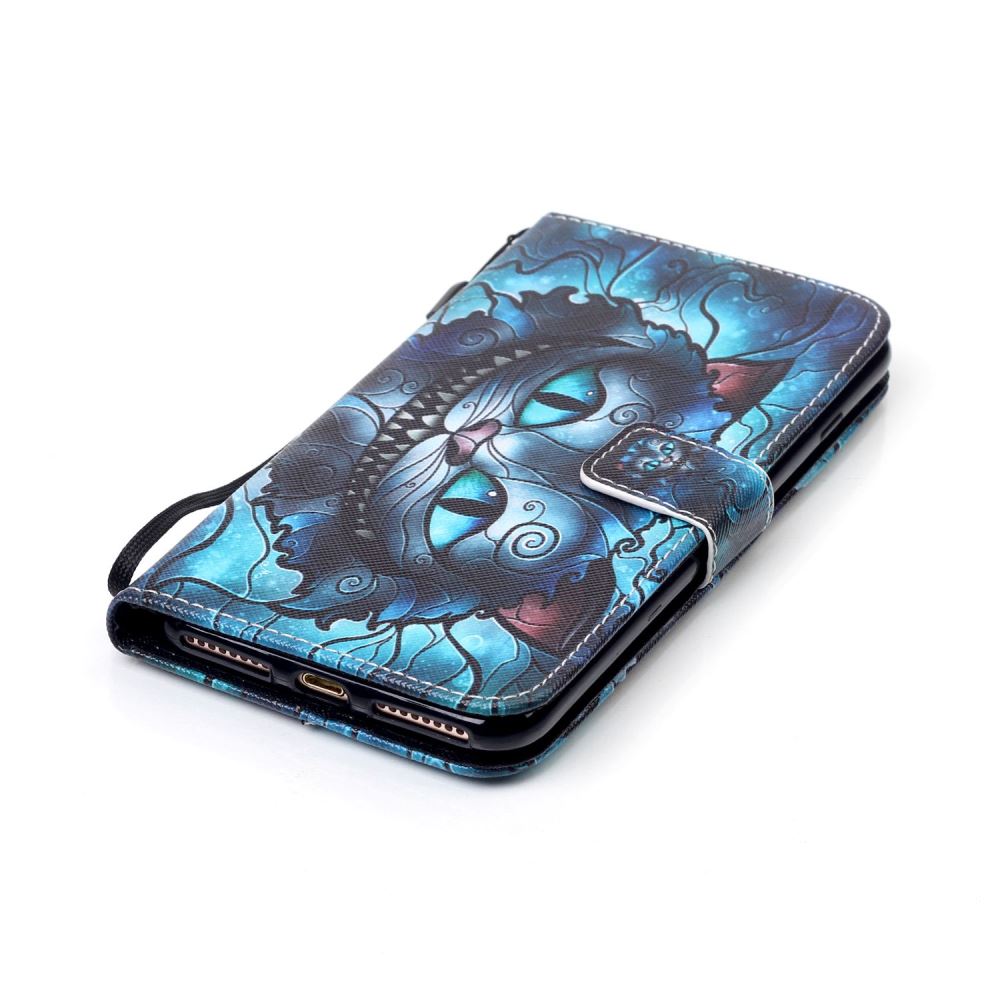 iPhone 7 Plus case wallet leather card holder cover case printed leather iPhone 7 Plus case wallet leather card holder cover case printed leather