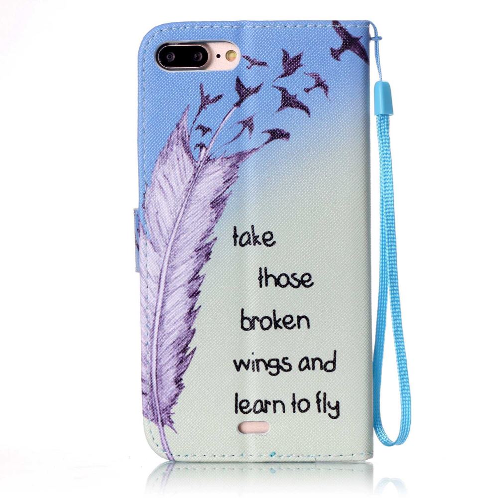 iPhone 7 Plus case wallet leather card holder cover case printed leather iPhone 7 Plus case wallet leather card holder cover case printed leather
