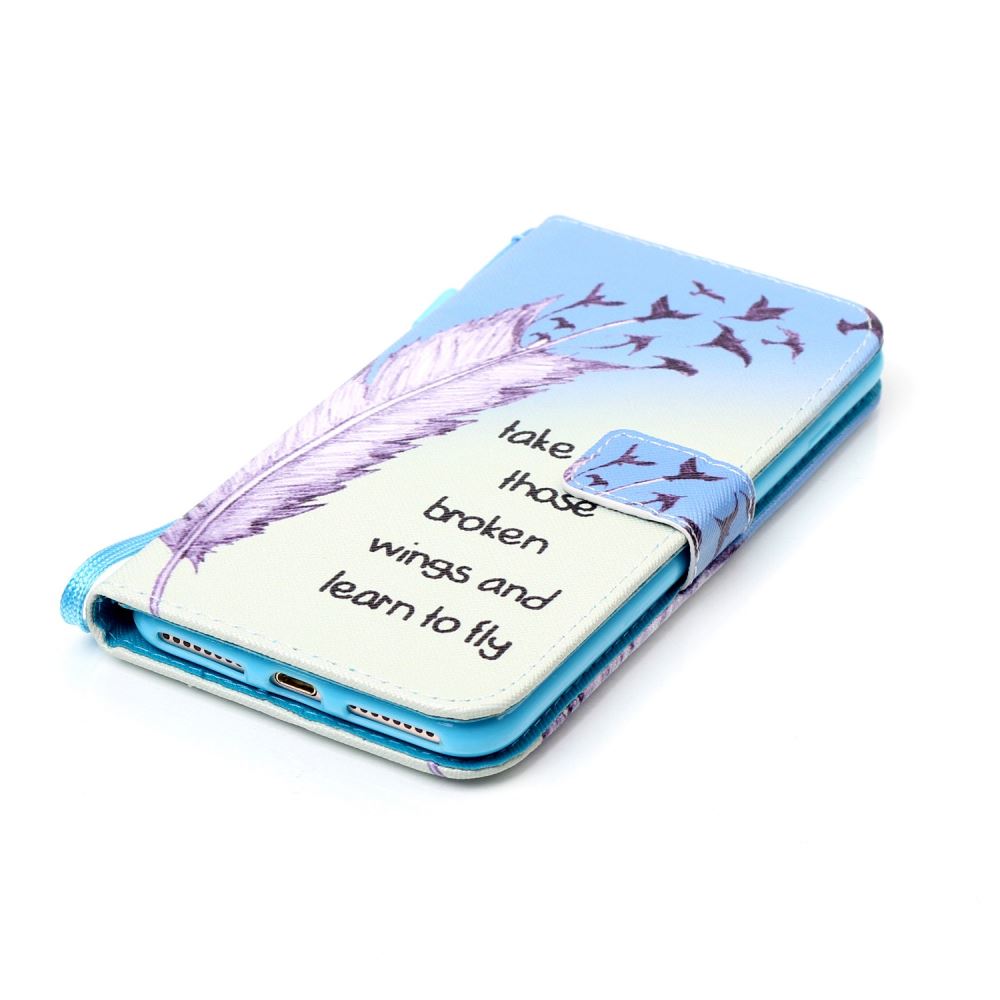 iPhone 7 Plus case wallet leather card holder cover case printed leather iPhone 7 Plus case wallet leather card holder cover case printed leather