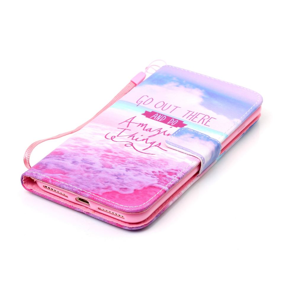 iPhone 7 Plus case wallet leather card holder cover case printed leather iPhone 7 Plus case wallet leather card holder cover case printed leather