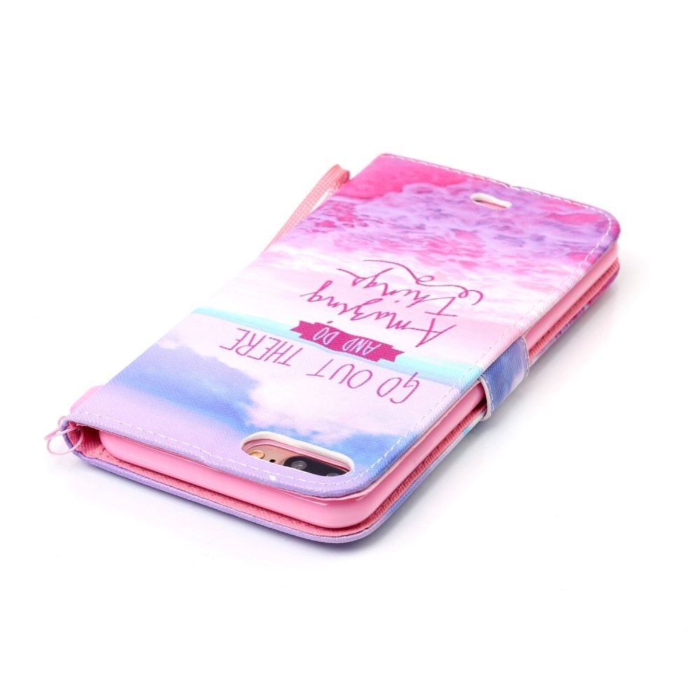 iPhone 7 Plus case wallet leather card holder cover case printed leather iPhone 7 Plus case wallet leather card holder cover case printed leather