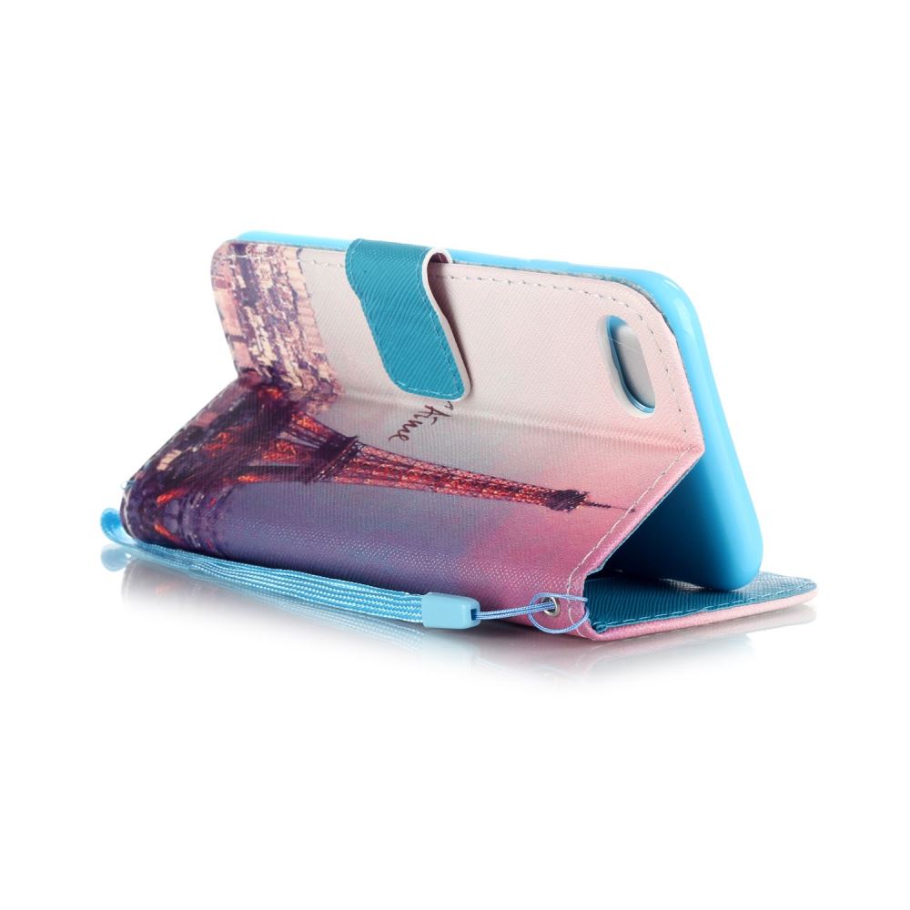iPhone 7 case wallet leather card holder cover case printed leather