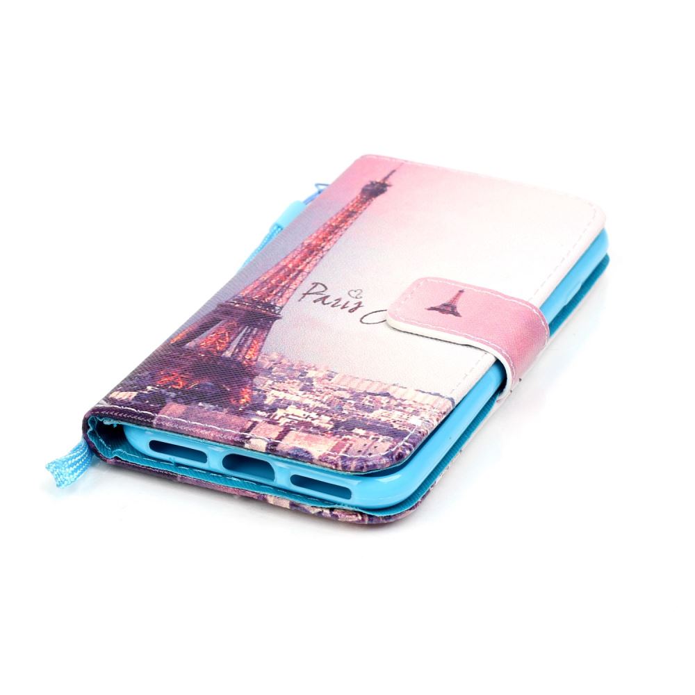 iPhone 7 case wallet leather card holder cover case printed leather