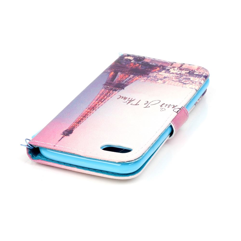 iPhone 7 case wallet leather card holder cover case printed leather