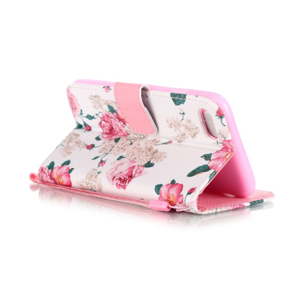 iPhone 7 case wallet leather card holder cover case printed leather