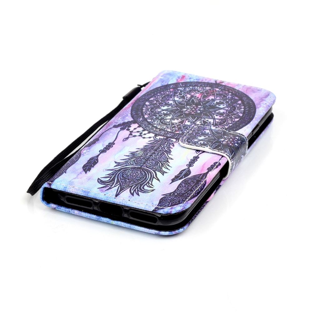 iPhone 7 case wallet leather card holder cover case printed leather